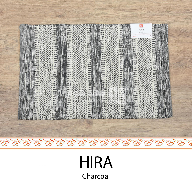 دعسة هندي قطن 60*90سم HIRA CHARCOAL