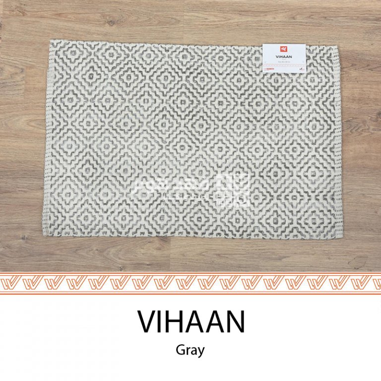 دعسة هندي قطن 70*140سم VIHAAN GREY