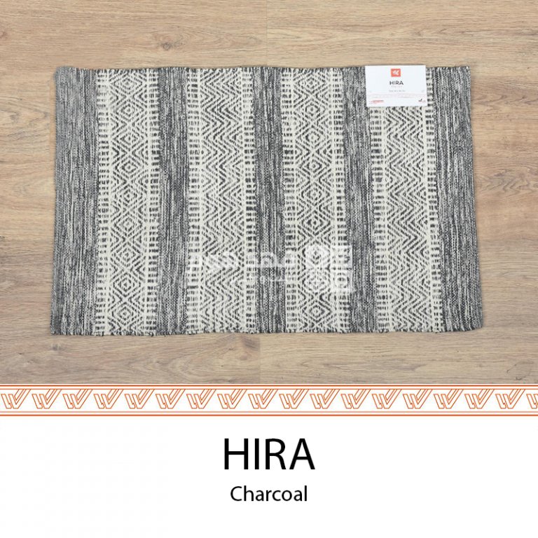 دعسة هندي قطن 70*140سم HIRA CHARCOAL