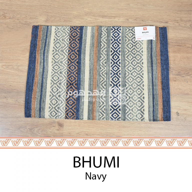 دعسة هندي قطن 60*90سم BHUMI NAVY